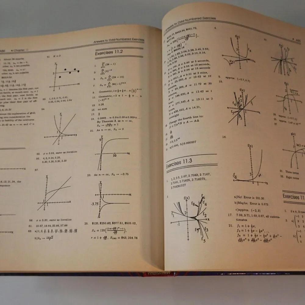 College Algebra and Trigonometry A Graphing Approach 1990 Hardcover Demana Waits